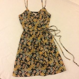 Floral Wrap Dress
